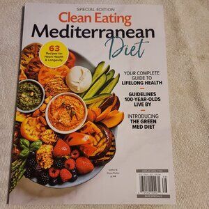 M246. Clean Eating Mediterranean Diet Magazine